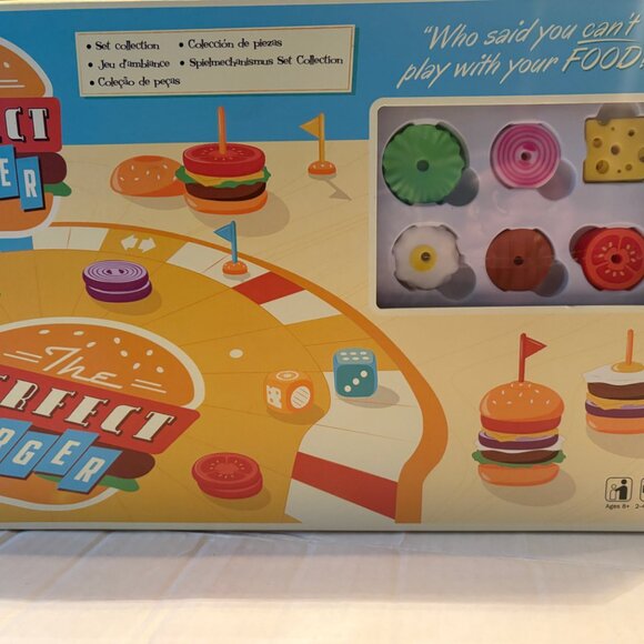 2 BALVI Board Games LUDO'S DINER & THE PERFECT BURGER 2-4 Players Ages 8+ NEW - Picture 2 of 8